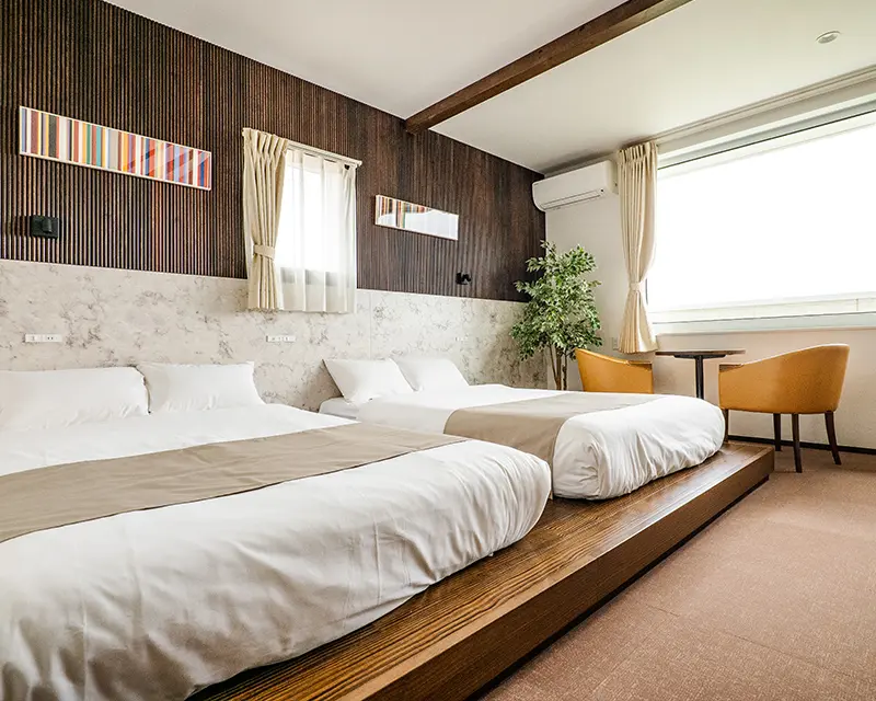 写真：オーシャン&スカイビュー客室