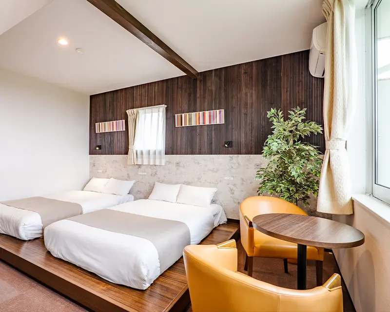 写真：オーシャン&スカイビュー客室