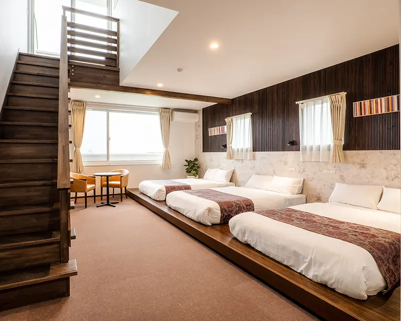 写真：オーシャン&スカイビュー客室スーペリアルーム